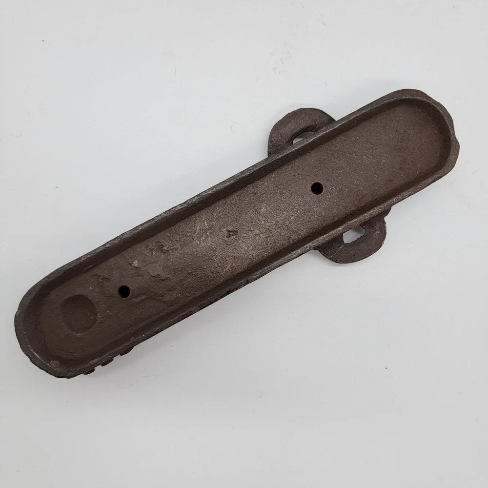 Cast Iron Key Shaped Door Knocker Rustic Metal Decor Gothic Victorian